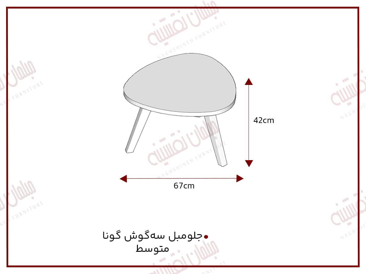 جلومبل سه‌گوش گونا متوسط