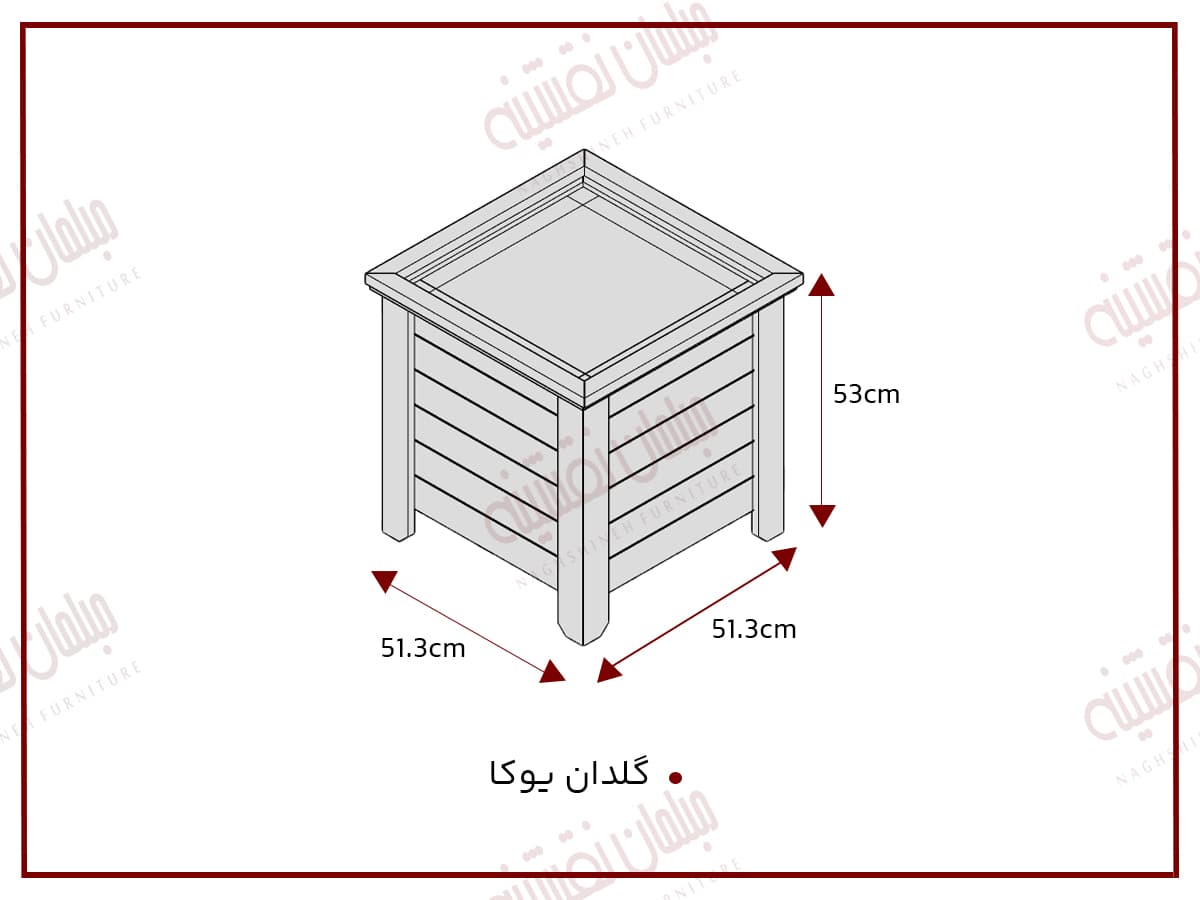 گلدان یوکا